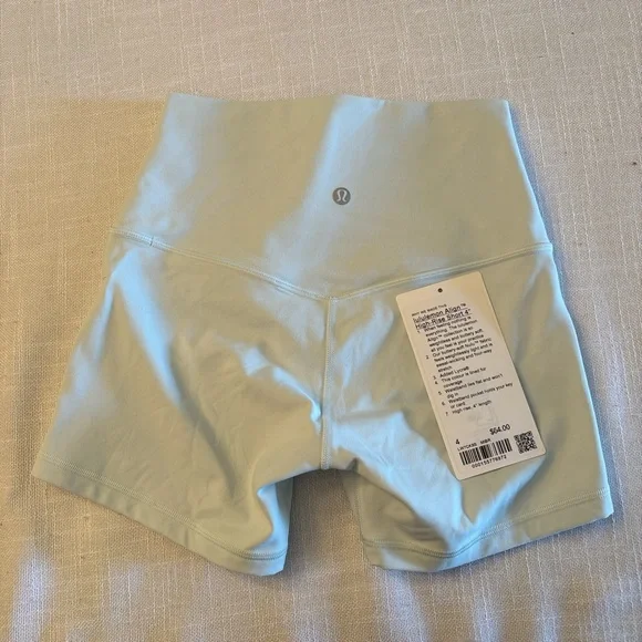 Mint Green Biker Shorts - Picture 2 of 3